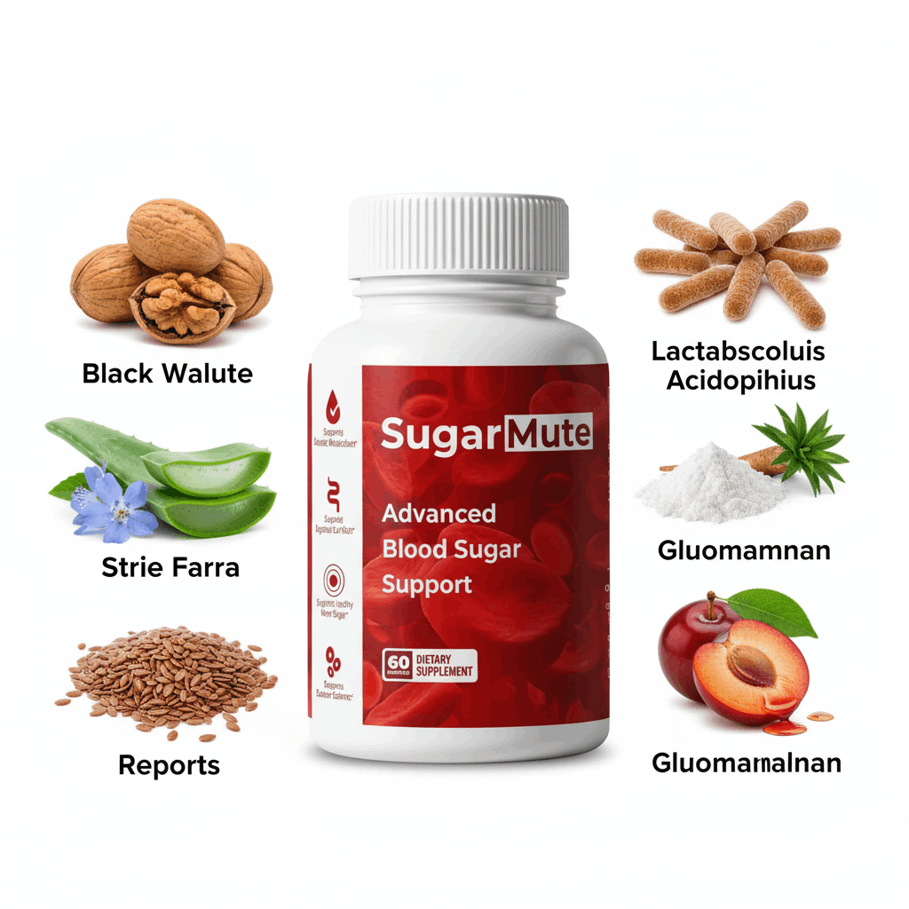 sugar mute blood sugar support ingredients image 